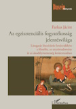 Farkas Jácint: Az egzisztenciális fogyatékosság jelentésvilága